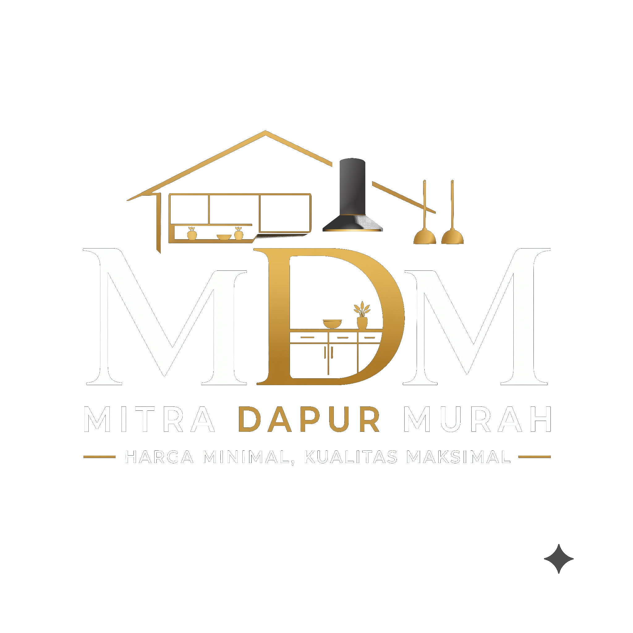 MDM Logo White